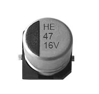 貼片鋁電解電容器HE系列 16V 47UF 6.3×5.4